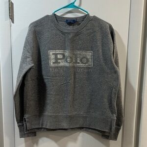 Polo by Ralph Lauren Charcoal Crewneck Sweater